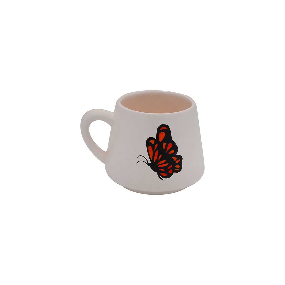 لیوان خمره ای طرح پروانه - Image 3
